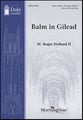 Balm in Gilead SATB choral sheet music cover